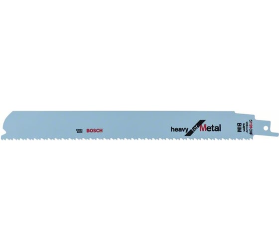 Пильное полотно S 1126 CHF Heavy for Metal (225 мм, шаг 2,5+3,2 мм, 25 шт.) Bosch 2608657555