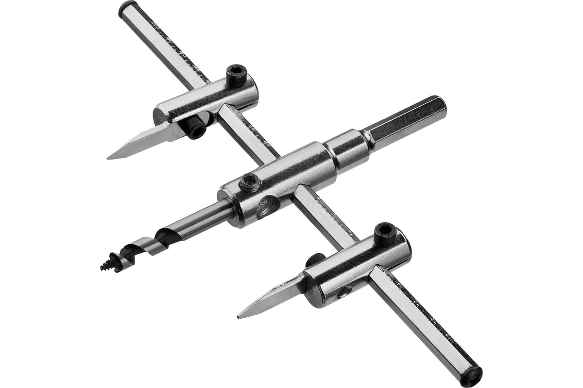 Сверло-балеринка МАСТЕР по дереву (двухрезцовое, 40-200 мм, глубина 30 ...