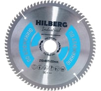 Диск пильный Industrial Алюминий (210x30 мм; 80Т) Hilberg HA210