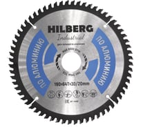 Диск пильный Hilberg Industrial Алюминий 190x30/20x64Т HA190