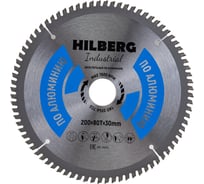 Диск пильный Industrial Алюминий (200x30 мм; 80Т) Hilberg HA200