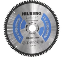 Диск пильный Hilberg Industrial Алюминий 250x30x100Т HA250