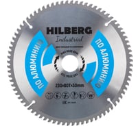 Диск пильный Hilberg Industrial Алюминий 230x30x80Т HA230
