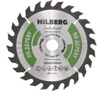 Диск пильный Hilberg Industrial Дерево 160x20x24Т HW160
