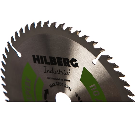 Диск пильный Industrial Дерево (165x20 мм; 56Т) Hilberg HW167