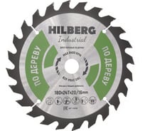 Диск пильный Industrial Дерево (180x20/16 мм; 24Т) Hilberg HW180