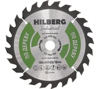 Диск пильный Industrial Дерево (185x20/16 мм; 24Т) Hilberg HW185