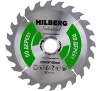 Диск пильный Industrial Дерево (200x30 мм; 24Т) Hilberg HW200 15947997