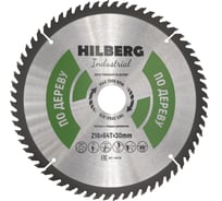 Диск пильный Industrial Дерево (216x30 мм; 64Т) Hilberg HW218