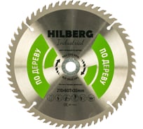 Диск пильный Industrial Дерево (210x30 мм; 60Т) Hilberg HW212 15948036