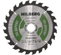 Диск пильный Hilberg Industrial Дерево 210x30x24Т HW210