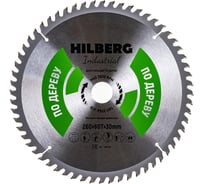 Диск пильный Industrial Дерево (260x30 мм; 60Т) Hilberg HW260