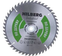 Диск пильный Industrial Дерево (250x30 мм; 48Т) Hilberg HW251 15948042