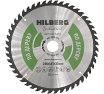 Диск пильный Hilberg Industrial Дерево 255x30x48Т HW255