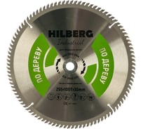 Диск пильный  Industrial Дерево (255x30 мм; 100Т) Hilberg HW257 15948010