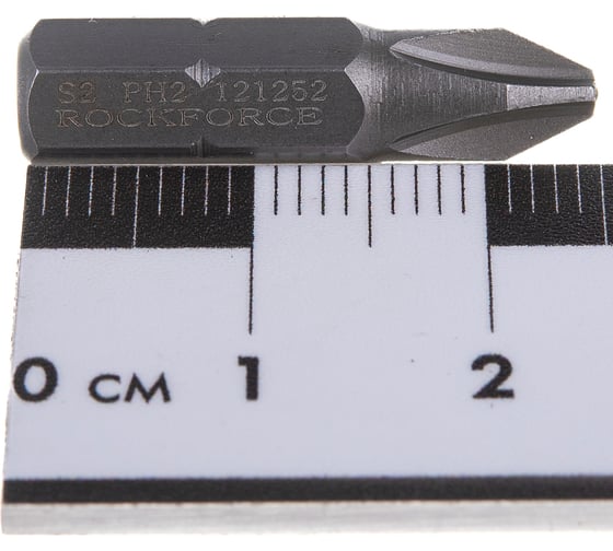 Вставка 1/4", PH2, 25 мм ROCKFORCE RF-121252(3315)