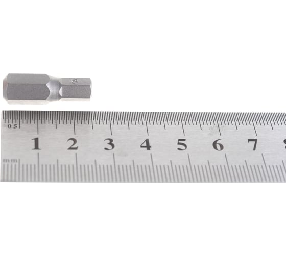 Вставка 1/4", Н8, 25 мм 6-гранная ROCKFORCE RF-1242508(3377)