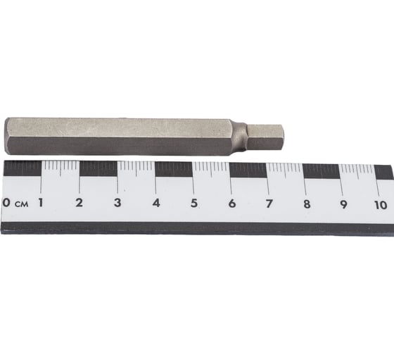 Вставка 3/8", Н7, 75 мм  6-гранная ROCKFORCE RF-1747507(1030)