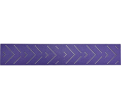 Полоски шлифовальные на пленочной основе 328 PURPLE ZIRCONIA MULTI HOLES (70x400 мм, Р180, 5 шт) SANDWOX 328.70.40.180.LC.5
