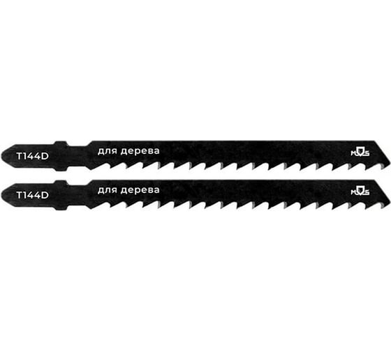 Пилка по дереву Т144D, HCS, 100 мм, 2 шт для лобзика MOS 40813М