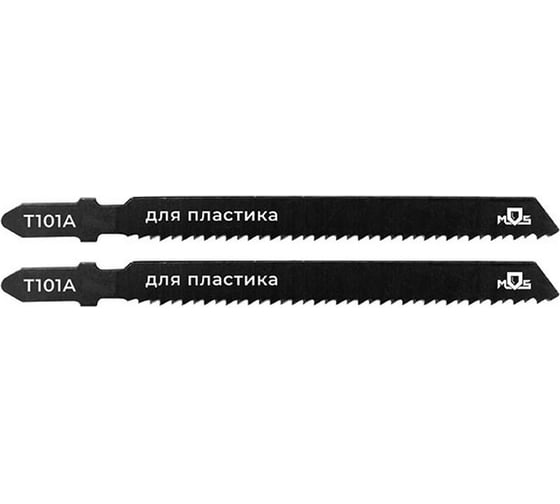 Пилка по дереву Т101A, HCS, 100 мм, 2 шт для лобзика MOS 40800М 1