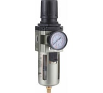 Фильтр-влагоотделитель AFR3000 с регулятором давления и манометром Русский Мастер РМ-383755