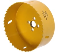 Коронка биметаллическая 105 мм, M16 с дополнительной фиксацией ТУНДРА 7351951