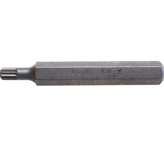 Вставка 3/8", SPLINE M6, 75 мм ROCKFORCE RF-1787506(1057) 1