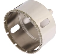 Сверло алмазное по стеклу и керамике, трехгранный хвостовик, 65x65 мм ТУНДРА 1935849