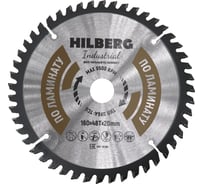 Диск пильный Hilberg Industrial Ламинат 160x20x48Т HL160