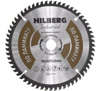 Диск пильный Hilberg Industrial Ламинат 180x20x60Т HL180