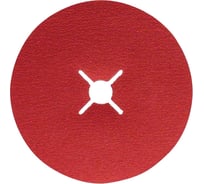 Круг шлифовальный фибровый R780 Best for Metal+Inox (180х22.2 мм; P120) Bosch 2608621621