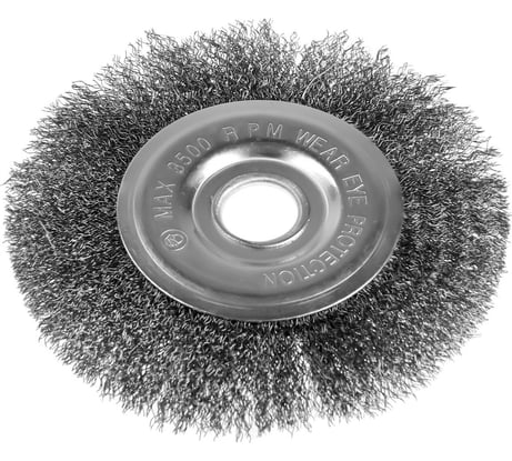Щетка металлическая плоская 150х22.2 мм ТУНДРА 1032366