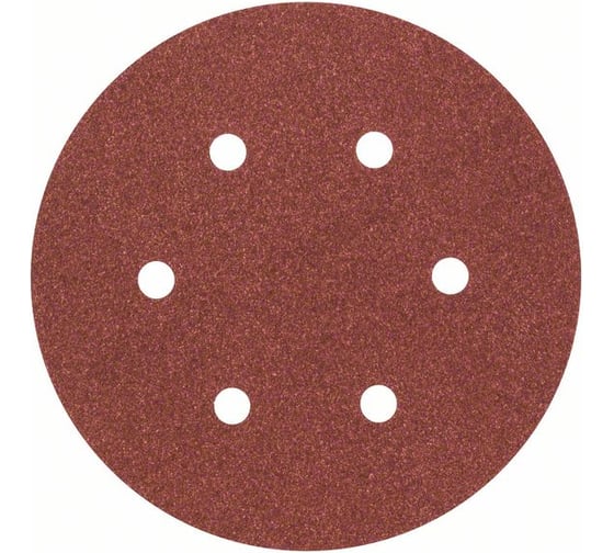 Круги шлифовальные универсальные DIY (5 шт., 150 мм, K60) Bosch 2609256A30 1