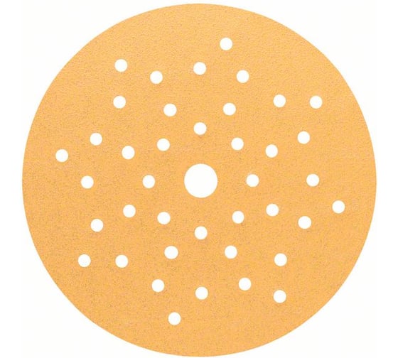 Круги шлифовальные по дереву и краске B.f.W+P Multihole (5 шт., 125 мм, K320) Bosch 2608608X78 1