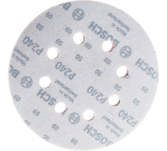 Круги шлифовальные по дереву и краске E.f.Wood+Paint (5 шт., 125 мм, K240) Bosch 2608605645