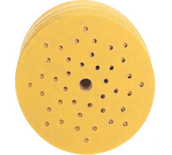 Круги шлифовальные по дереву и краске B.f.W+P Multihole (50 шт., 125 мм, K240) Bosch 2608621012