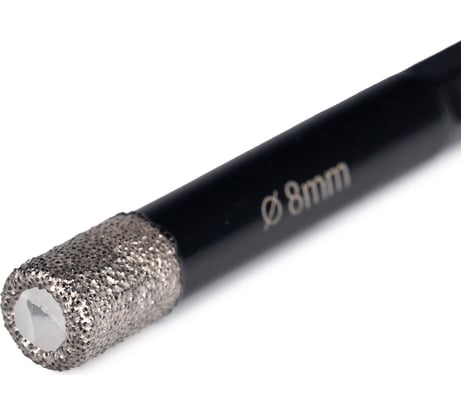 Коронка алмазная по керамограниту 8 мм с шестигранным хвостовиком rage by VIRA 559532