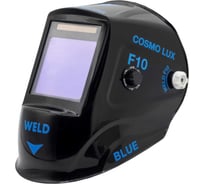Маска сварочная с автоматическим светофильтром COSMO CLASSIC 103x90 мм Weld Ф10 Синяя