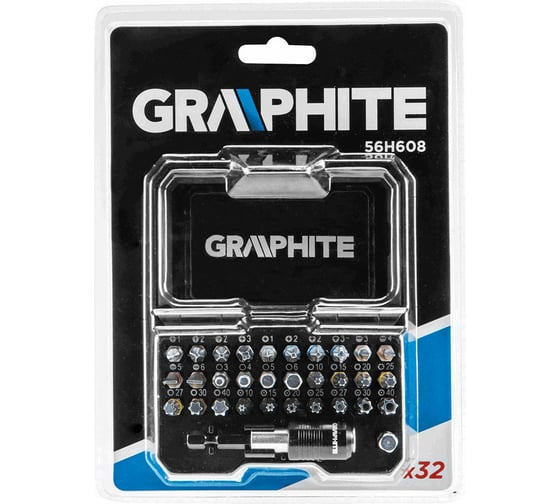 Набор бит 32 предмета GRAPHITE 56H608