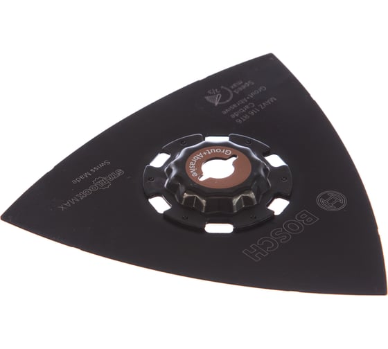Шлифпластина MAVZ 116 RT6 Carbide RIFF 116 мм для МФИ Bosch 2608662910