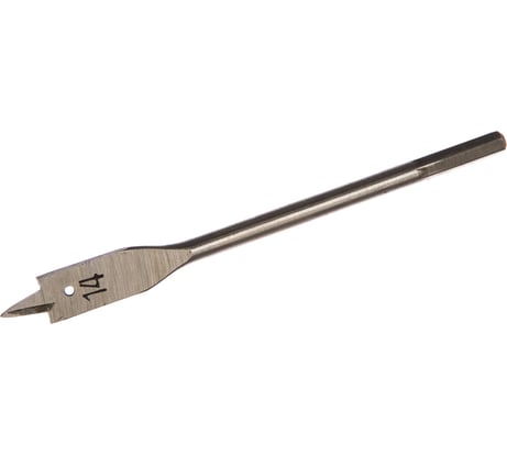 Сверло по дереву перовое 14 мм Калибр 00000035764