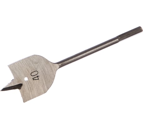 Сверло по дереву перовое 40 мм Калибр 00000035778