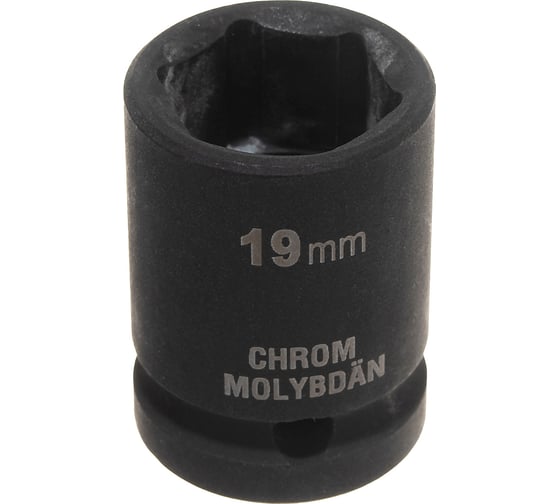 Головка торцевая ударная INDUSTRIE QUALITAT (19 мм; 1/2"; FLANK) Kraftool 27940-19_z01 1