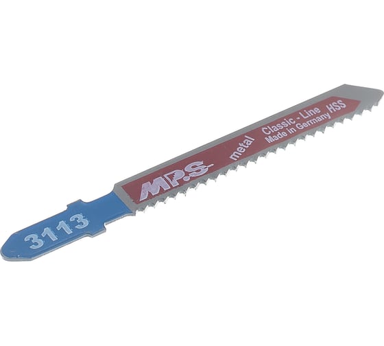 Пилки по металлу T118B (75х55х2.0 мм; 2 шт.) для лобзика MPS 3113-2