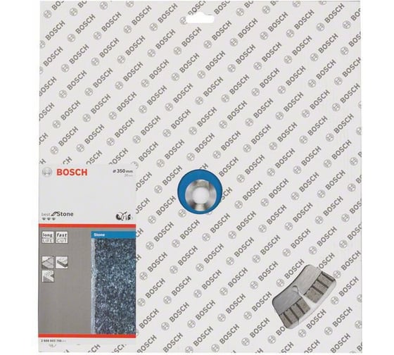 Алмазный диск Bf Stone 350х20 мм Bosch 2608603748