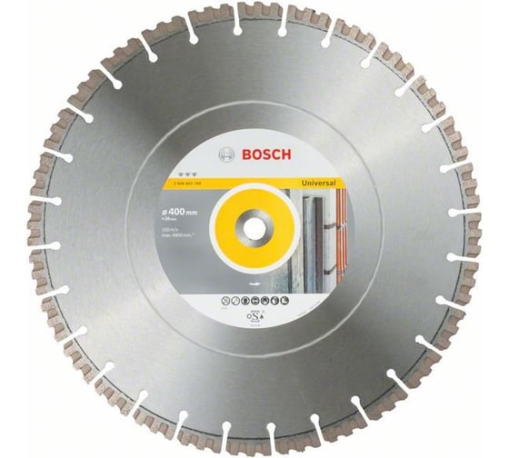 Алмазный диск Bf Universal 400х20 мм Bosch 2608603768 1
