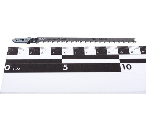 Пилка для лобзика T308B0 (шаг 2.2 мм, 117х91 мм) ExtraCleanWood Bosch 2609256A06