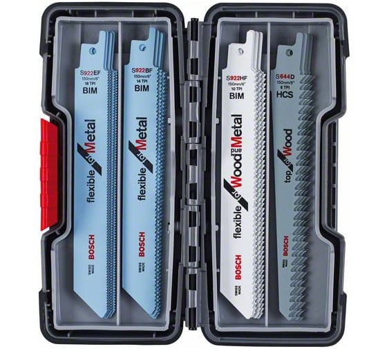 Набор сабельных полотен TOUGH-BOX 20 шт. Bosch 2607010902 1