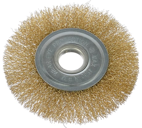 Щетка для МШУ плоская (125х22 мм, латунированная проволока) Калибр 00000041893